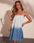 Tide Muse Denim Ombre Mini Dress