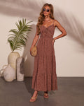 Mare Vista Abstract Dot Print Maxi Dress