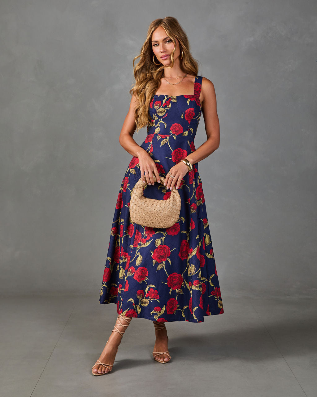 Ivy Garden Floral Maxi Dress
