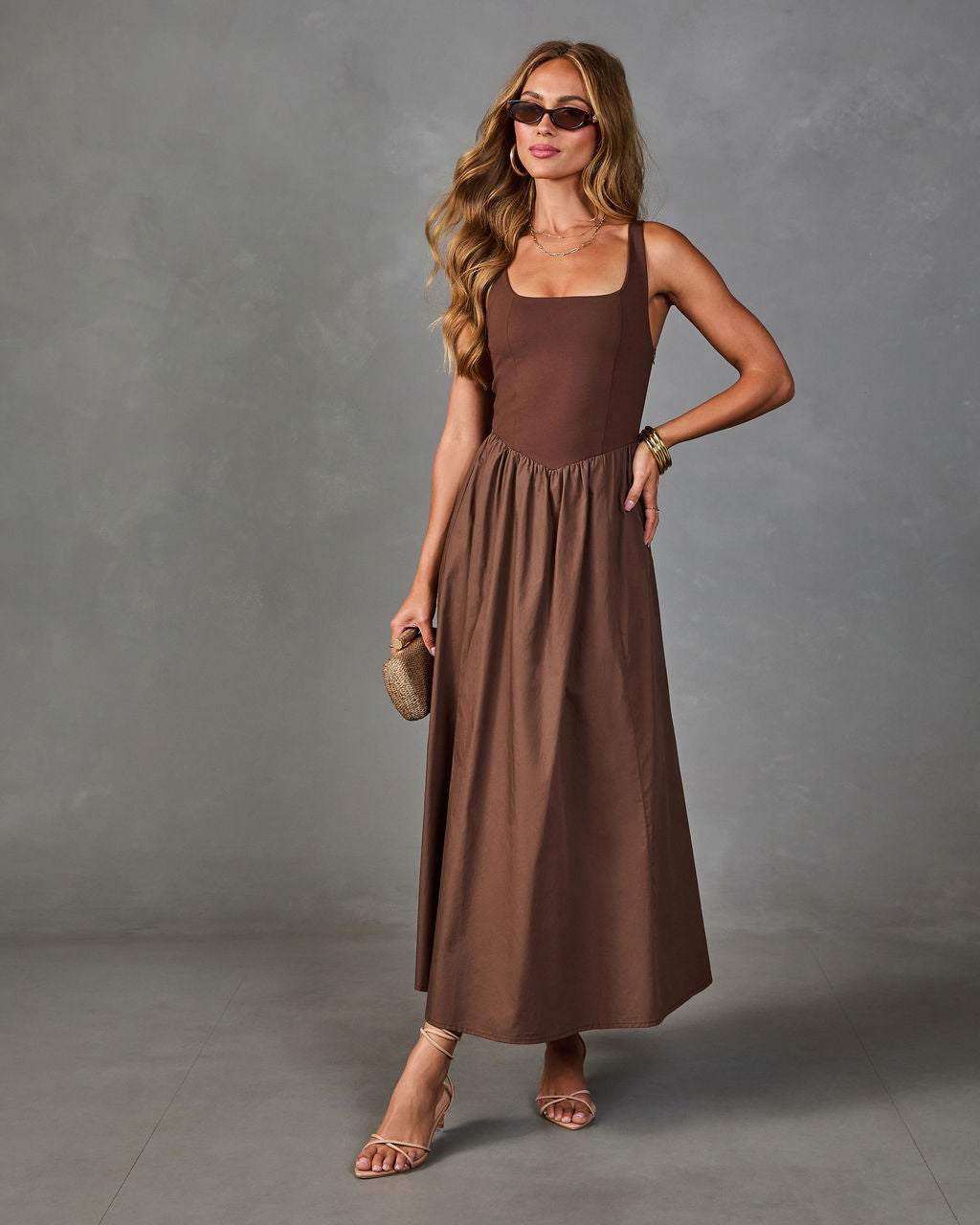 Timeless Charm Pleated Maxi Dress