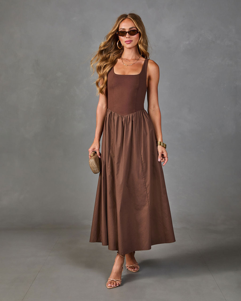 Timeless Charm Pleated Maxi Dress