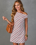 Charm Society Striped Mini Dress